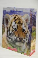 Darčeková taška tiger 34 x 28 x 9 cm
