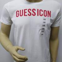 T-Shirts "Guess", white and black, sizes M to XXL
