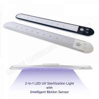 UVC Disinfection Lamp 2-in-1 Intelligent UV LED Sterilization Cabinet Light