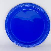 Juego de platos de fiesta desechables AMSCAN de 10 aprox.18 cm, azul