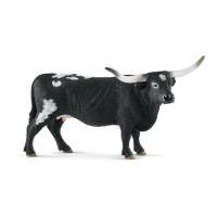 Schleich Farm World Texas Longhorn Kuh, 1 Stück