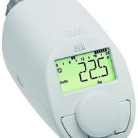 Heizkörper-Thermostat ''CT-Thermo'', 55x60x102mm mit Display, Batteriebetrieb
