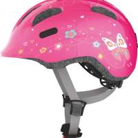 Abus Fahradhelm S 45-50 Smiley pink butterfly