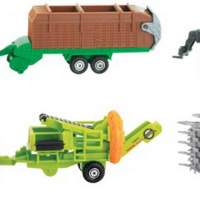 MW D/C tractor with trailer, 1 piece