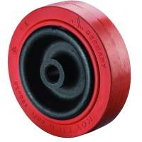Heat-resistant wheel from -40°C to +270°C, Ø100mm, width 26mm, 80 kg