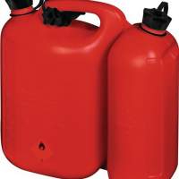 Fuel can Double canister H. 312mm W. 145mm L. 316mm Capacity 5.5+3.0l