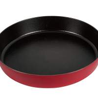 STAUB cast iron frying pan with 2 handles Ø34cm cherry red