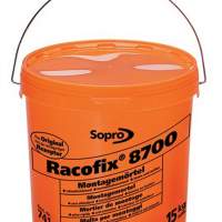 Montagemörtel Racofix 8700 Inhalt 15kg oranger Eimer Verarbeitungszeit 3-5 Min.