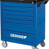 GEDORE tool trolley WSL-L-TS-308, W785xD510xH1045mm, 400 kg 7 drawers