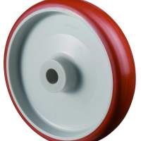 Polyurethane wheel, Ø 200 mm, width: 45 mm, 380 kg