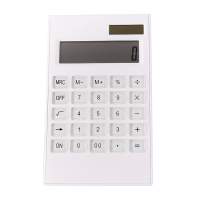 12-Digit Solar White Calculator