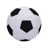 Spielball "Soft-Touch", small, weiß/schwarz