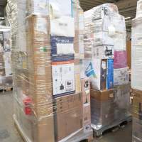 33 pallets ABC-goederen – geretourneerde goederen | Ijzeren stofzuiger